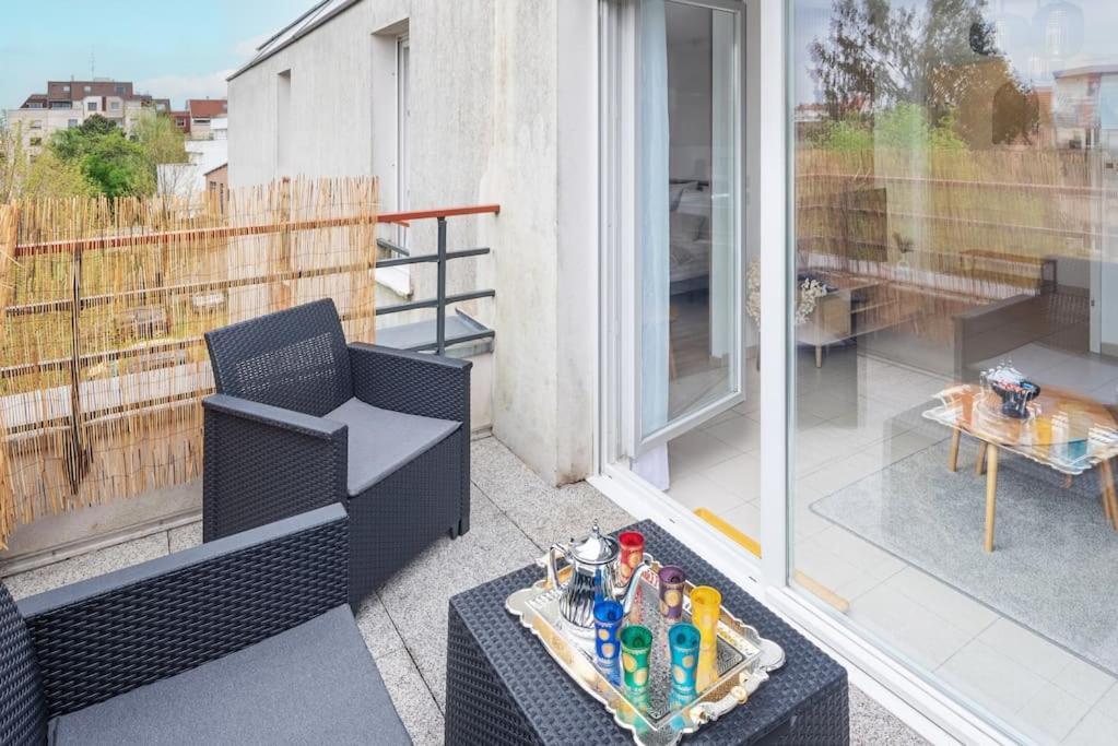 Apartament L'Excellence-8Min Aeroport-Terrasse-Parking Prive Lingolsheim Zewnętrze zdjęcie